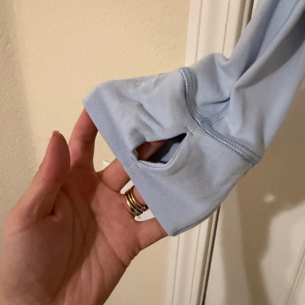 Lululemon Define Jacket Nulu Size 8 light blue - Picture 4 of 4